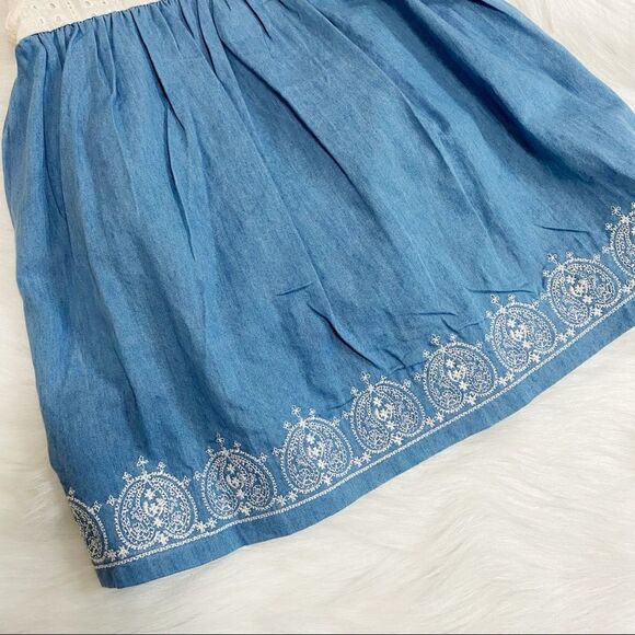 18 Months •Jessica Simpson• Blue Baby Girl Dress - Picture 3 of 8